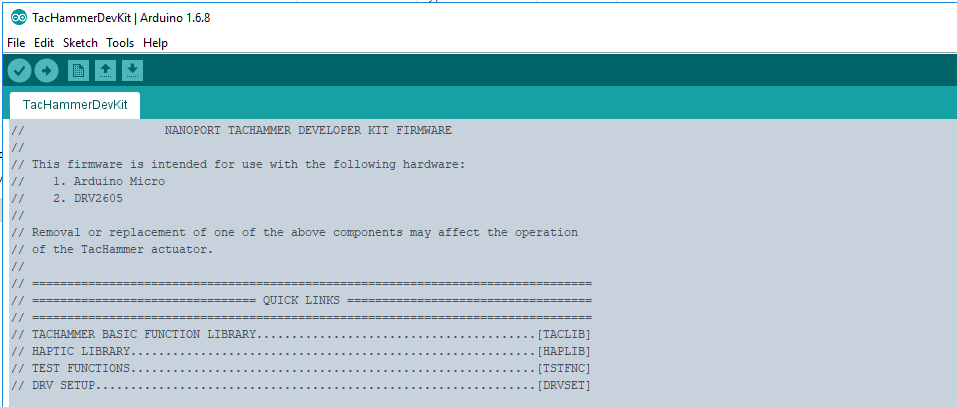 upload arduino code